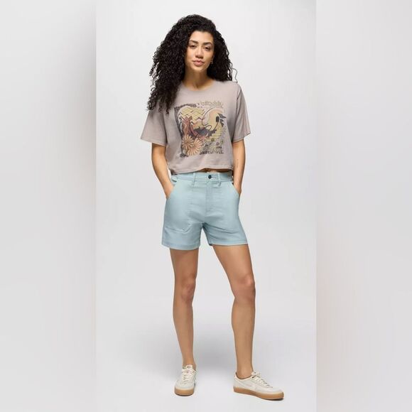 NWT PrAna Stretch Zion Cargo Short in Saltwater Size 4 - Picture 14 of 14